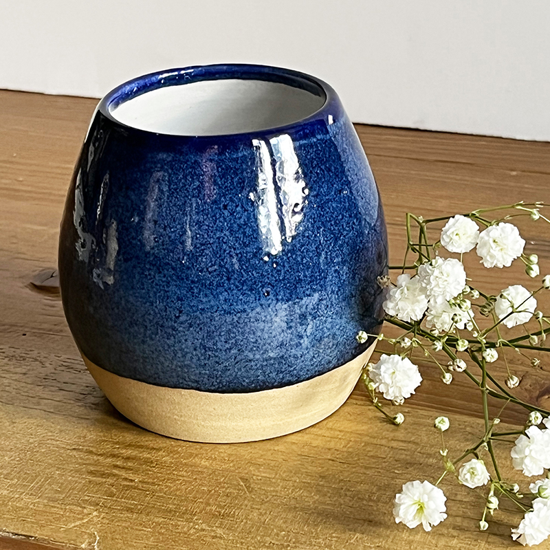 vase bleu fjord