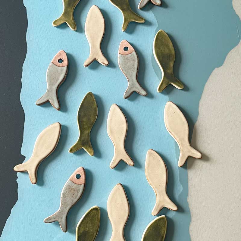 porte couteau en forme de poisson