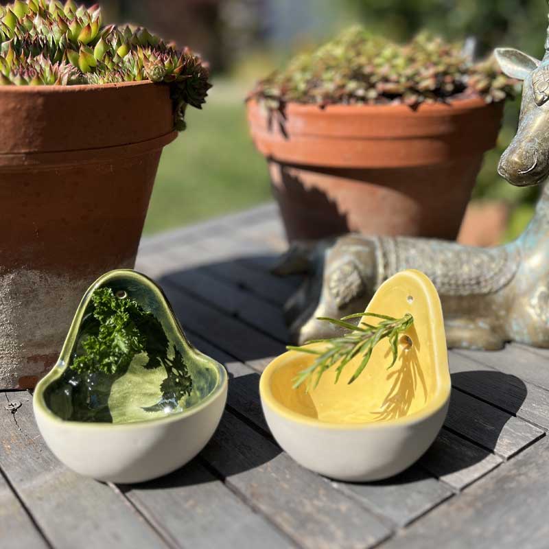 Coupe herbes en grès